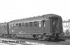 124-EX10051 - H0 - Schnellzugwagen AB7353 Plan K berlinerblau, NS, Ep.III
